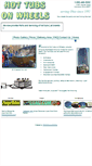 Mobile Screenshot of hot-tubs-on-wheels.com